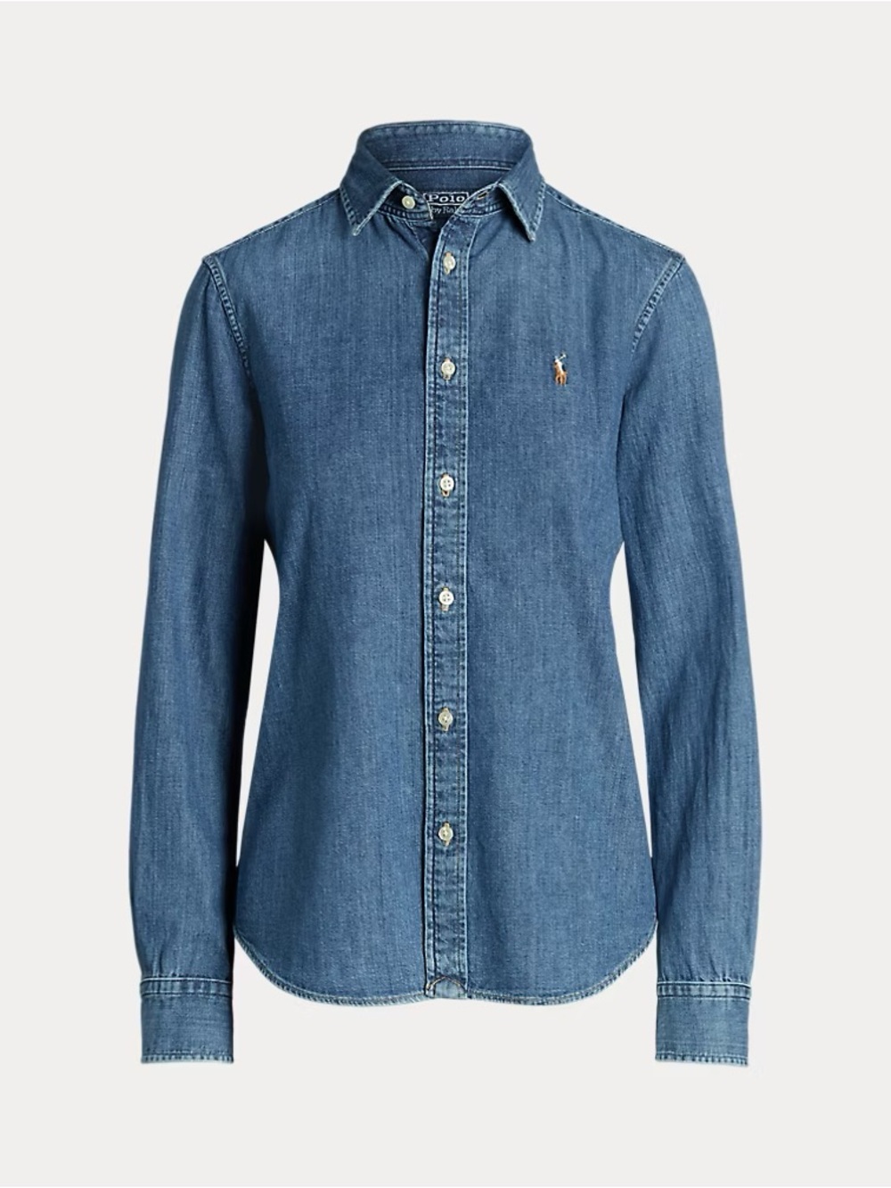 Polo by Ralph Lauren Medium Blue Denim Button-Down Shirt